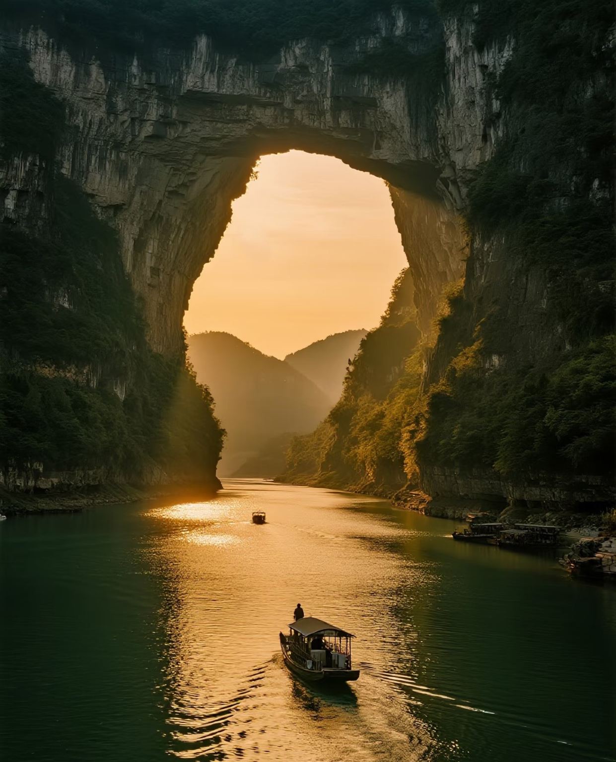 重慶市區來回｜龔灘古鎮+烏江畫廊+九黎城｜包車1日遊&地接