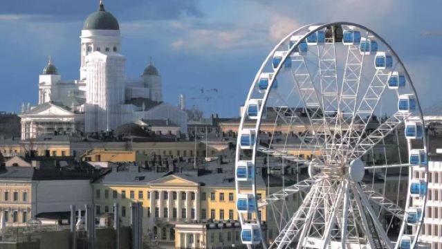 芬蘭赫爾辛基波爾沃中世紀古城+教堂+摩天輪【中文純享包車】