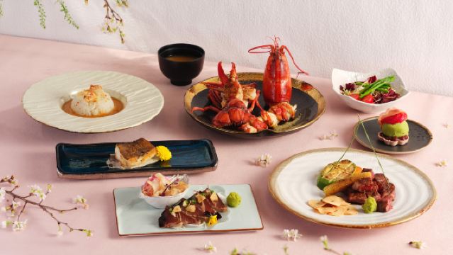 Hotel Regal Riverside | Restaurante Japonés Sakurata | Banquete de Primavera de Kagoshima Paquete para una persona/dos personas/Paquete de San Valentín