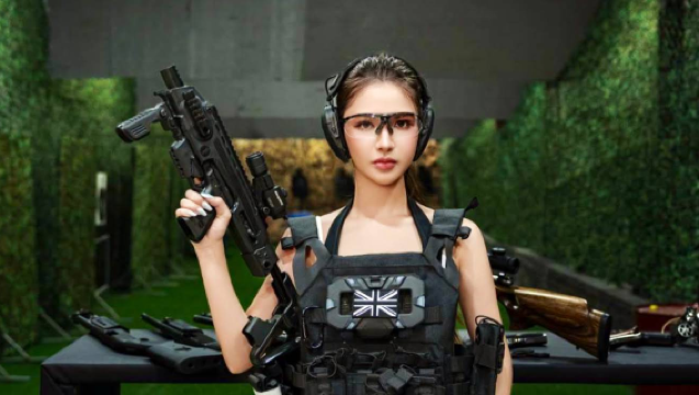 Experiencia de tiro real en el campo de tiro 556 de Pattaya