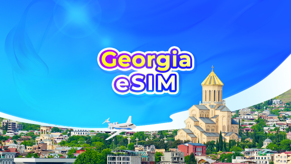 Georgia 5G eSIM | Päiväpaketti/datapaketti | 24 tunnin laskutus | 1–30 päivää | QR-koodi