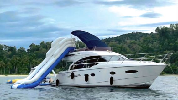 Kota Kinabalu princess yacht sea package 4-hour private charter experience sunset yacht cruise