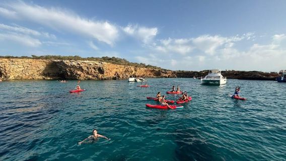 Ibiza by Sea: Coves, Caves, Water Sports & Open Bar