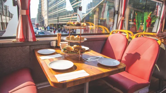 Afternoon Tea Bus with Panoramic Tour of London