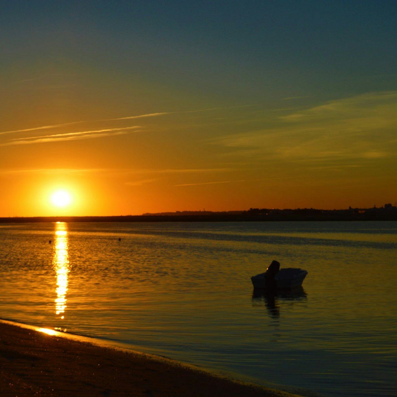 Ria Formosa & Islands: Sunset Tour from Olhão