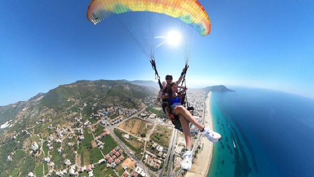 Alanya Paragliding With Experienced Pilot's