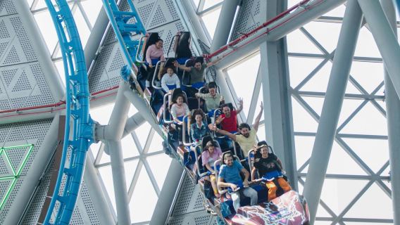 Dubai Attraction: The Storm Coaster