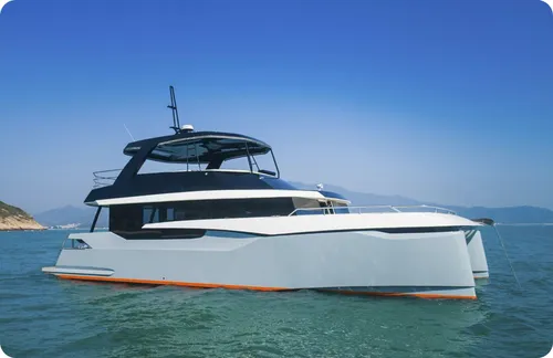 海口ヨットレンタル】新型55フィートモアナ豪華双胴船チャーター（最大