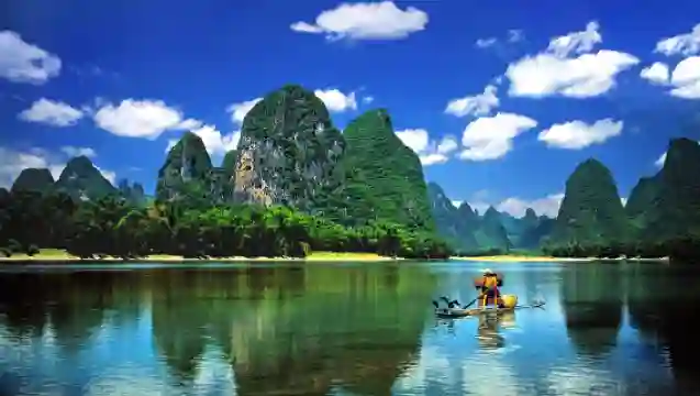 桂林古東瀑布+漓江20元背景+興坪古鎮一日遊【小團/私人導覽】