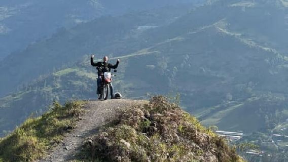 Từ Bogota: Tour xe máy địa hình khám phá núi và thung lũng