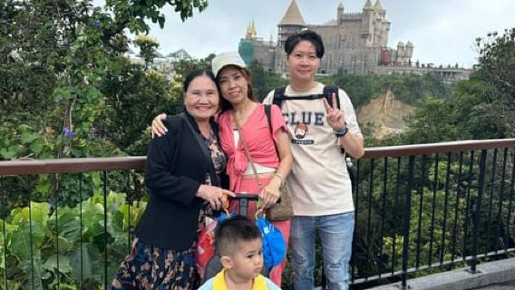 Ab HoiAn: Tagesausflug zur Goldenen Brücke Ba Na Hills