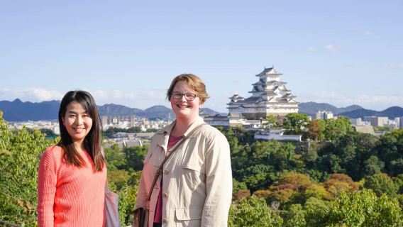 Tour in Bicicletta al Castello di Himeji: Storia dei Samurai, Giardino e Matcha