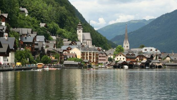Hallstatt: tour guidato di un giorno da Vienna + ingresso prioritario all'Abbazia di Admont