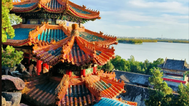 Neuer Sommerpalast [VIP-Charterfahrt für Flughafentransfer in Peking · Privattour für Familien · All-inclusive-Preis]