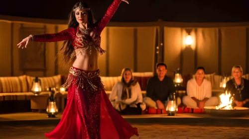 Abu Dhabi: Desert Safari with Central/ Home & Hotel Pickup, Dinner, Live Shows and Sand Boarding 1