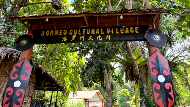 沙巴婆羅洲文化村半日遊  可選文化村+天空之境紅樹林