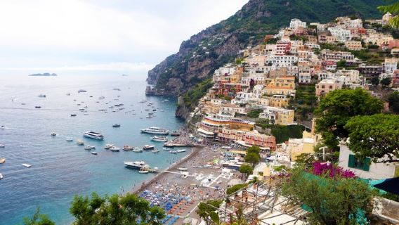 Napoli'den Amalfi, Positano ve Ravello: Tekne Turu