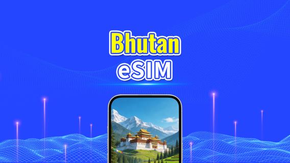Bhutan eSIM | 4G | Tagespaket/Datenpaket | 24-Stunden-Abrechnung | 1–30 Tage | QR-Code