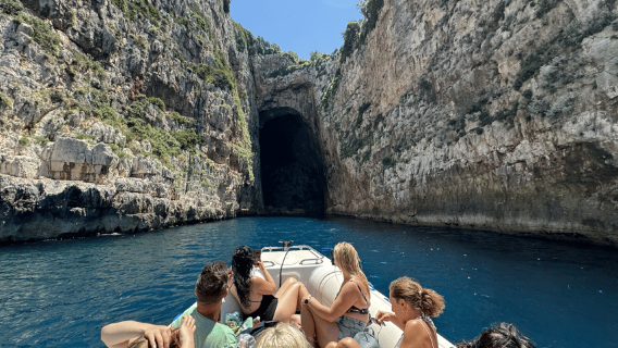 Vlora Tour to Haxhi Alia Cave with Aperitivo & Snorkeling