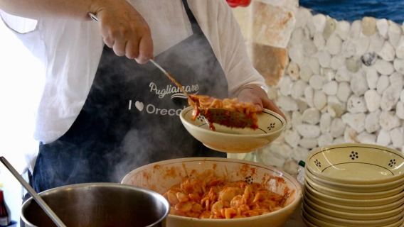 Polignano:Pasta Cooking Class with Dinner, Wine & Limoncello