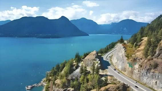 Vancouver Kanada - Lebuh Raya Laut Langit Mendalam - Kereta Kabel Laut Langit - Whistler - Sewaan Peribadi Bahasa Cina - Tanpa Risau