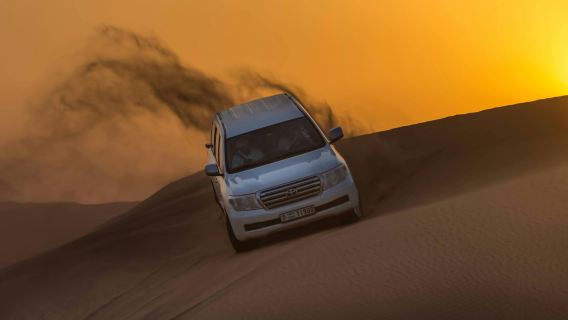 Dubai Safari Sa Mạc Cao Cấp: Cát đỏ, Cưỡi lạc đà, Lướt cát & Bữa tối BBQ