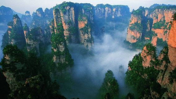 Zhangjiajie National Forest Park Day Tour & Zhangjiajie Charming Xiangxi Show Day Tour
