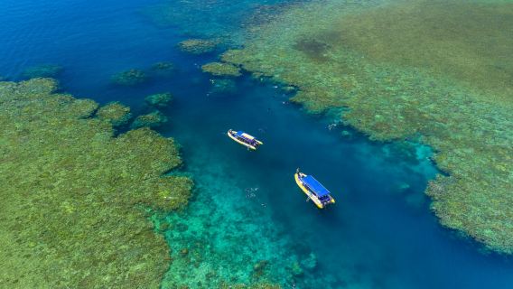 Whitsundays Ocean Rafting & Scenic Flight Combo