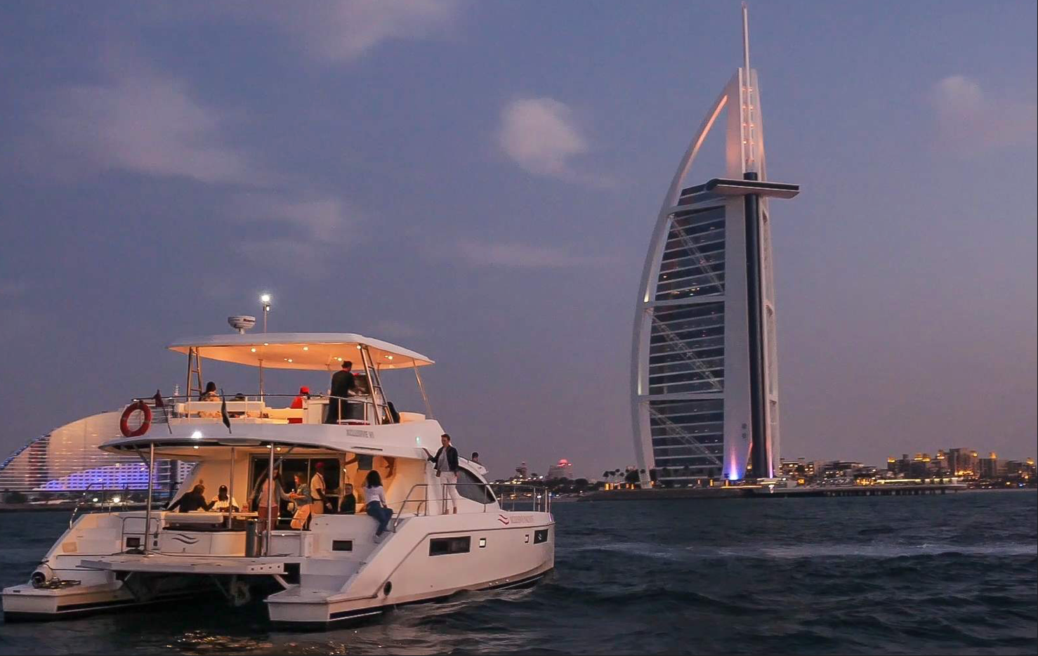 Luxury Yacht Experience in Dubai (Multiple Dining Options Including Breakfast, Lunch, Dinner, and Sunset)
