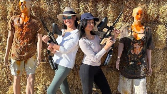 Esperienza di tiro al bersaglio con paintball vicino al Joshua Tree Park