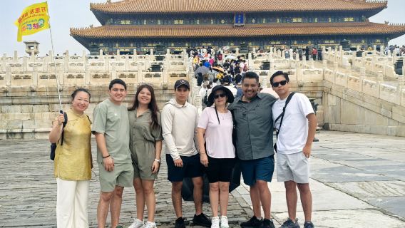 Visita de medio día al Museo del Palacio en la Ciudad Prohibida con guía en idiomas extranjeros/inglés/francés/español/alemán/cantonés/ruso