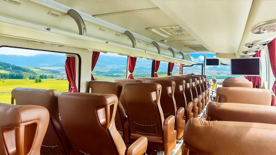 九寨溝-松潘高鐵站接駁車【2+1豪華保姆】去程·返程可選|正規車輛·舒適空調/豪華保姆大巴可選|多車型可選