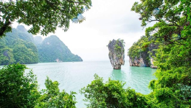 ออกเดินทางจากภูเก็ต: อุทยานแห่งชาติอ่าวพังงา + เกาะเขาพิงกัน + ทัวร์ 1 วันด้วยเรือหางยาวอ่าวพังงา