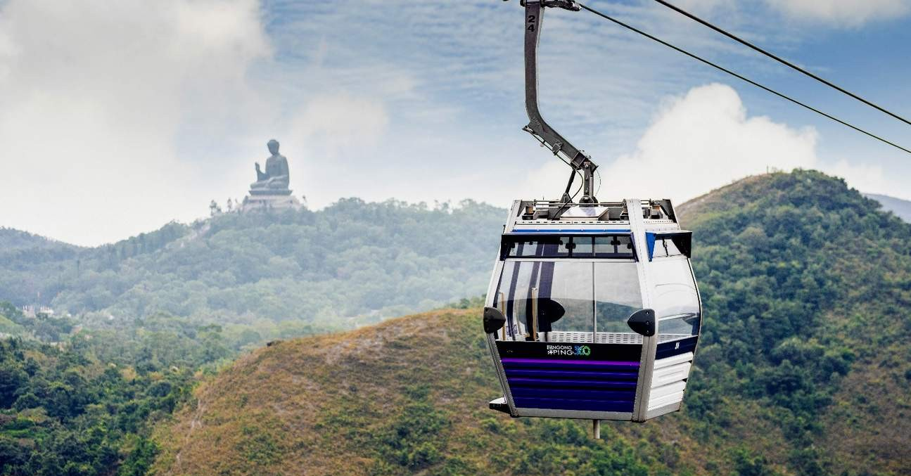 Biglietto combinato Ngong Ping 360 e Tai O di Hong Kong [include biglietto per la funivia + biglietto per il bus dell'Isola di Lantau + giro in barca nel villaggio di pescatori di Tai O]