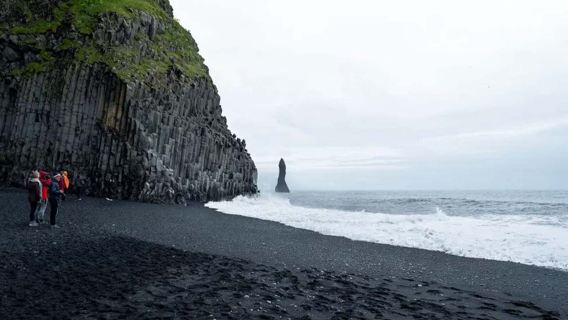 Tour della costa meridionale dell'Islanda + relitto del DC-3 (Ghiacciaio Sólheimajökull/Cascate)