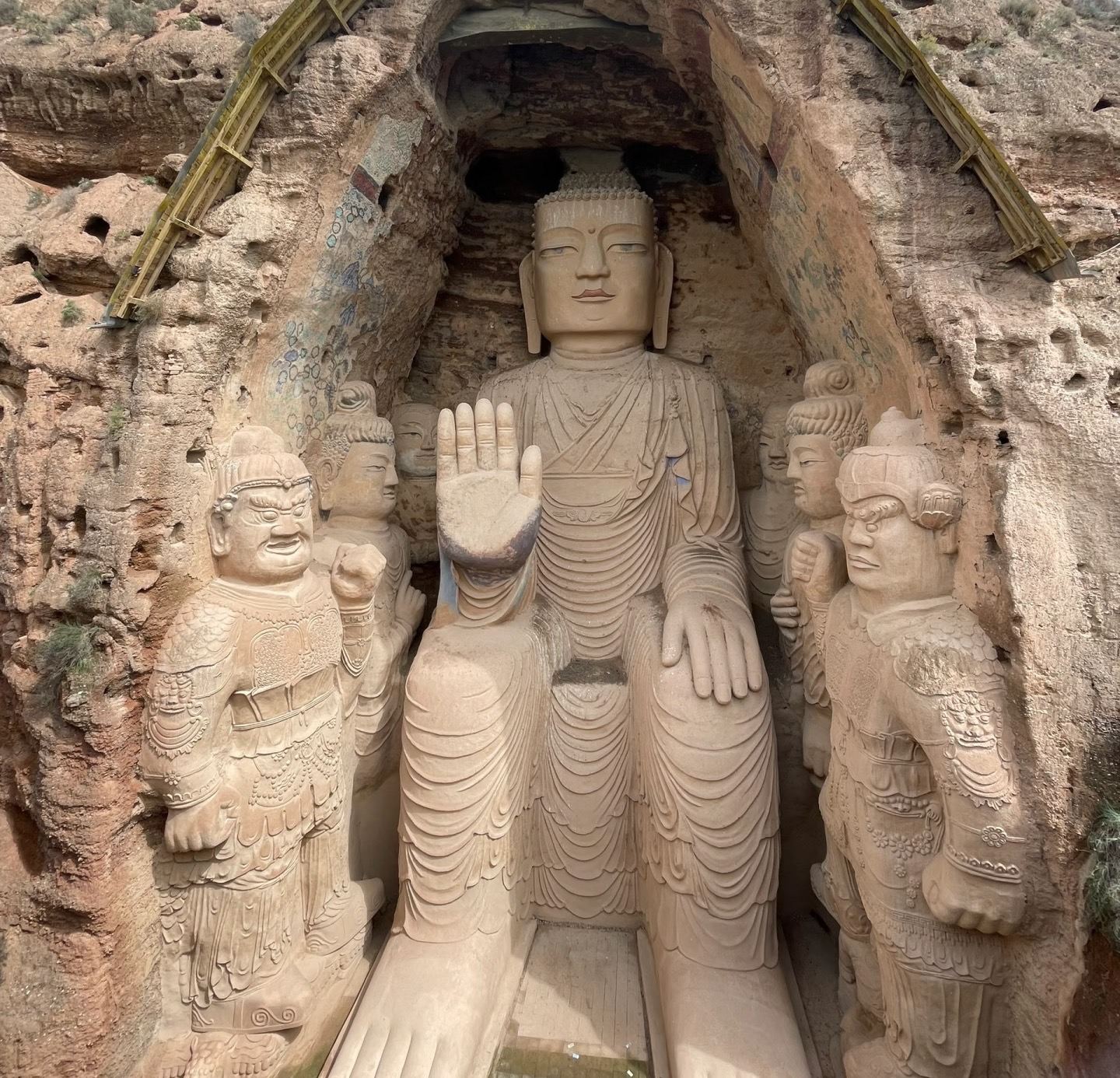甘肅武威｜白塔寺+天梯山+雪山｜包車1日遊&地接