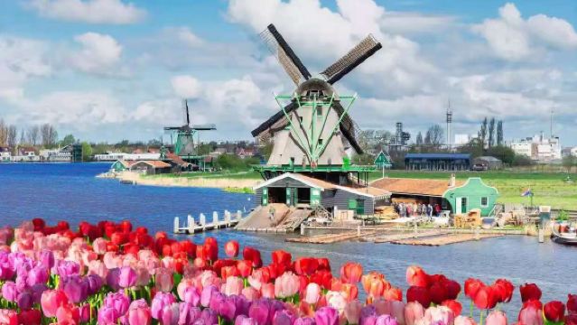 荷蘭阿姆斯特丹 梵高博物館 阿姆斯特丹運河 水壩廣場一日遊