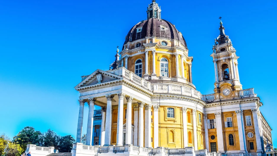 Royal Palace of Turin + Cathedral of Superga + Italian National Automobile Museum + Politecnico di Torino