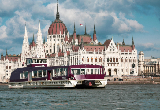 Danube River Sightseeing Cruise in Budapest, Hungary