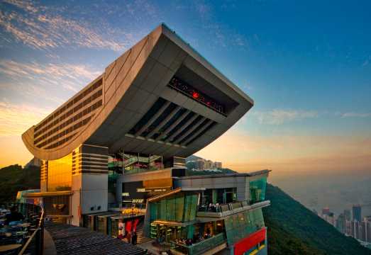 Hong Kong Victoria Peak tram ticket - round-trip cable car package + The Peak Tower sky terrace 428 ticket / cable car package + other packages /...