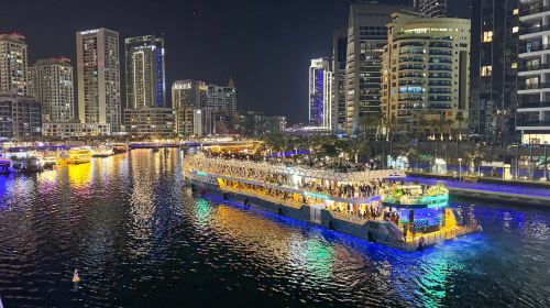 Dubai Marina Dinner Cruise Lotus Royale Mega Yacht - United Arab Emirates Transport Passes 5