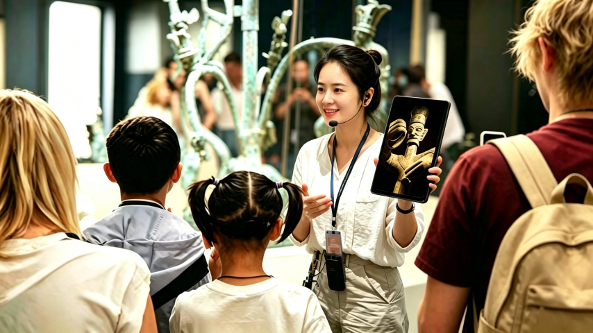 청두 삼성퇴(싼싱두이) 인공 해설 [입장권 선택 가능/전문가 해설/베테랑 전문 가이드/가족 단위 순수 관광/심층 투어]