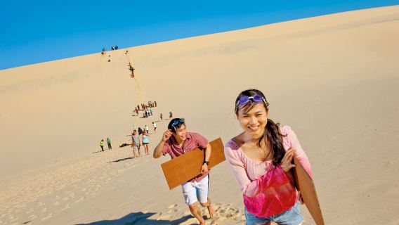 Круиз с кормлением дельфинов в Тангалуме и сафари по пустыне