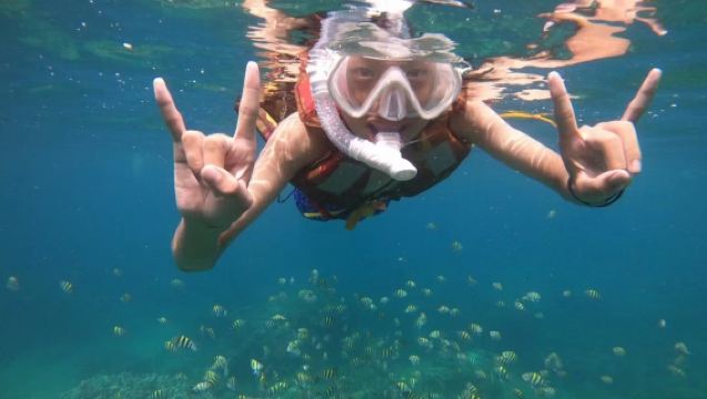 Unlimited Snorkeling at Jiajing Island Coral Reef + Jet Ski/Banana Boat + Bodyboarding + Underwater Photography