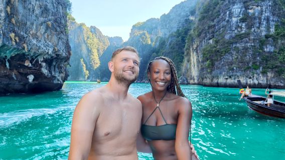 From Phi Phi: Avoid The Crowds Maya Bay Full-Day Speedboat Tour with Snorkel