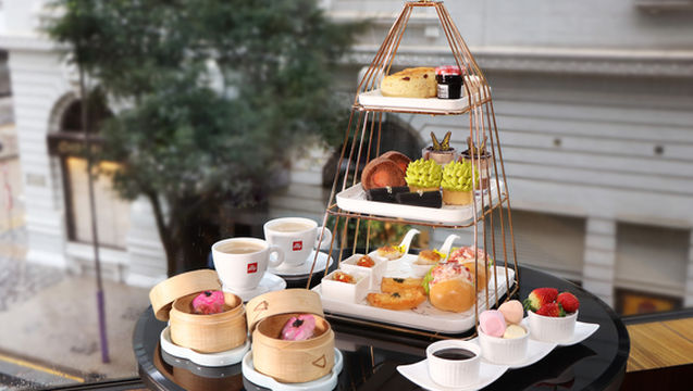 九龍酒店中間道酒吧 The Middle Row Bar - 朱古力草莓之戀 • 中西雙人下午茶（低至75折|尖沙咀）