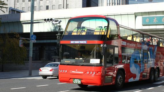 Tokio: Hop-on-Hop-off-Bustour + Audioguide