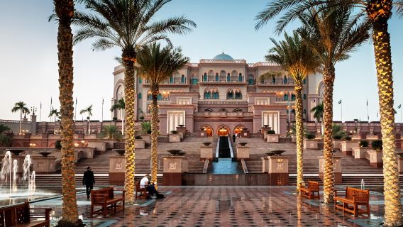 From Abu Dhabi Private Tour: Half Day Abu Dhabi City with Mosque & Louvre Museum