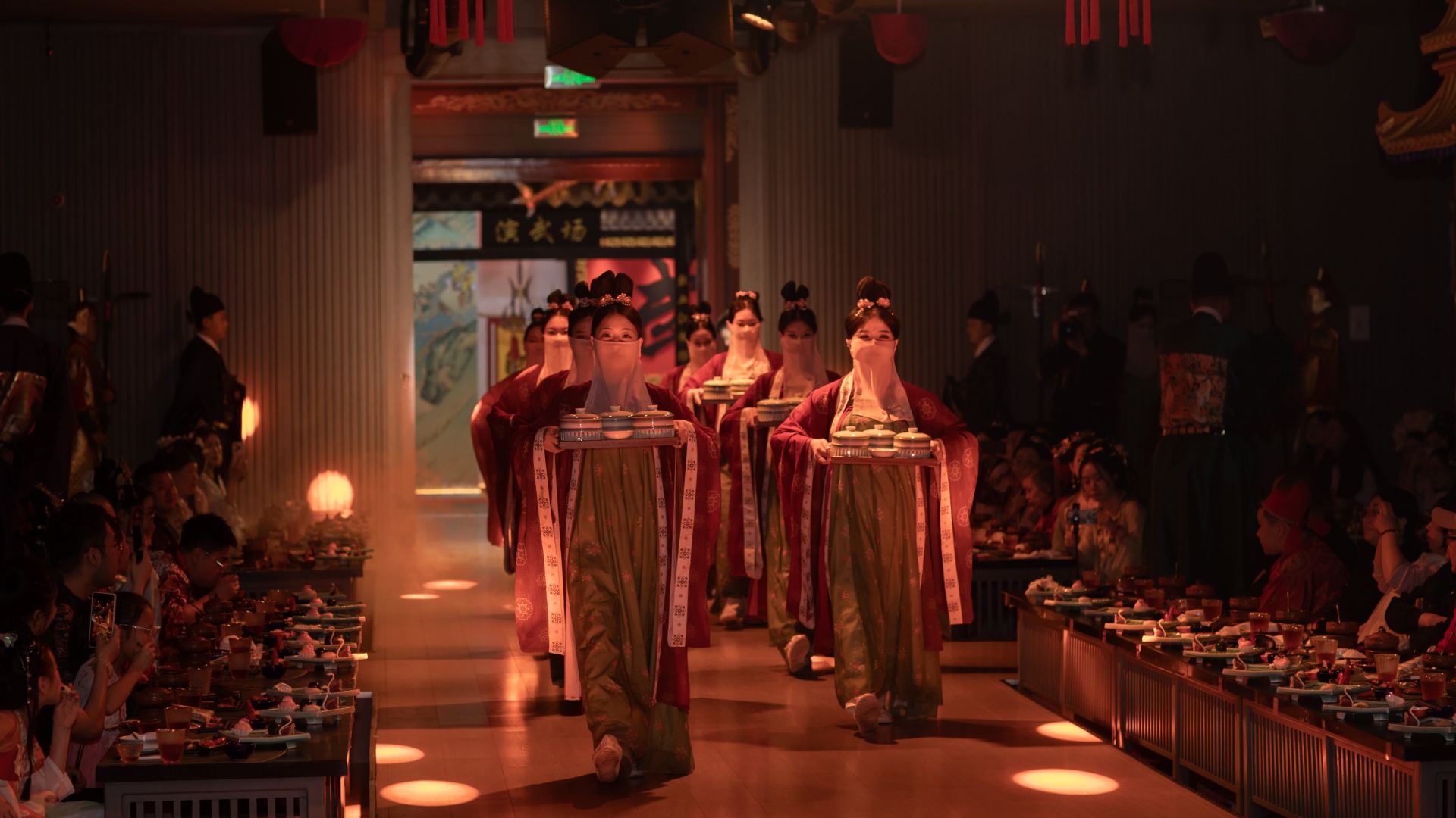 Harbin HONG MEN YU YAN experience (royal feast + exquisite performance + imperial dining + interactive games + historical culture + optional ancient costume experience)