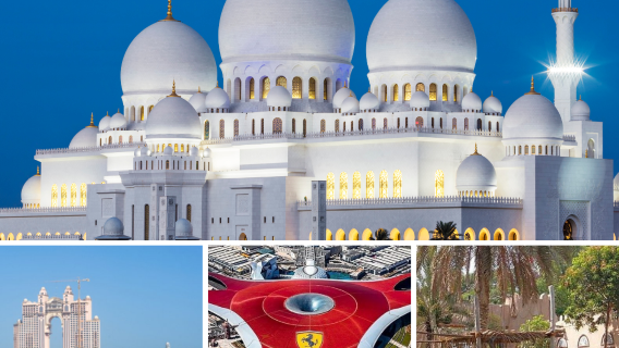 Abu Dhabi Half Day City Tour, Sheikh Zayed Grand Mosque from Abu Dhabi